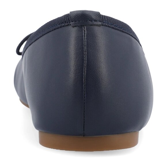 Journee Collection Women's Vika Ballet Flats - Black | Size 7 - Picture 8 of 8